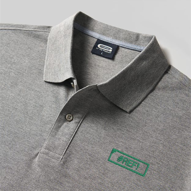#REF! Geek Embroidered Polo Shirts