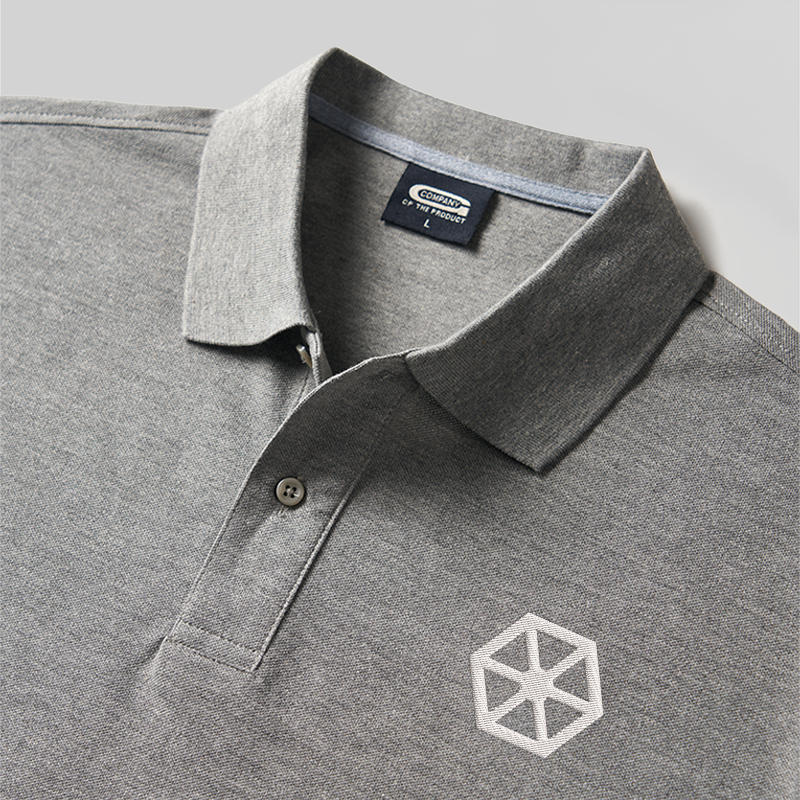 HexaCore Geek Embroidered Polo Shirts