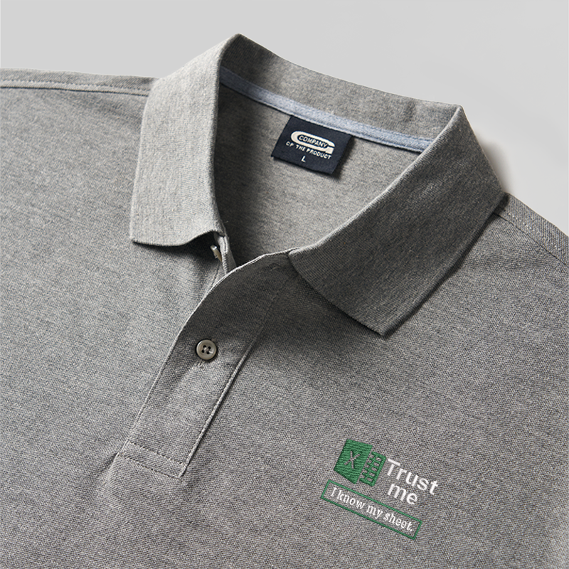 TrustGeek Embroidered Polo Shirts