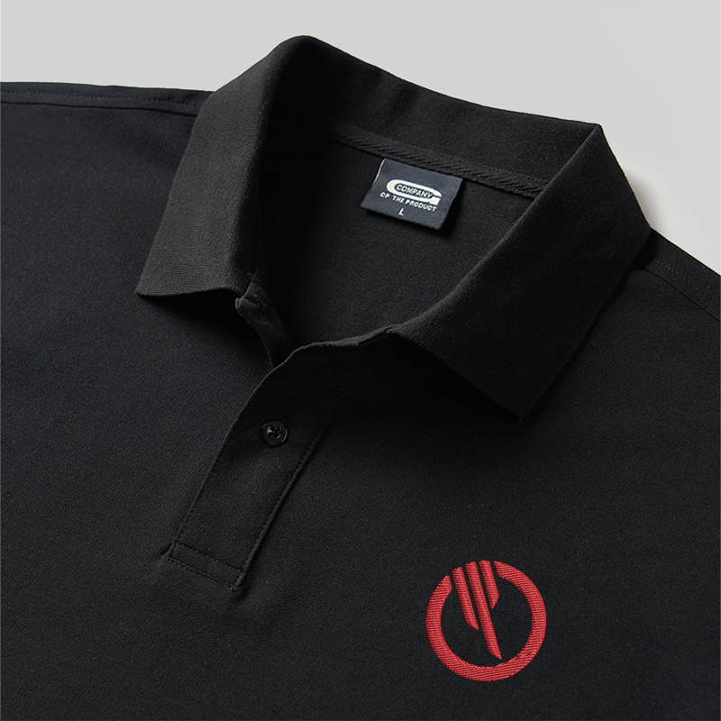 Hell Squad Geek Embroidered Polo Shirts