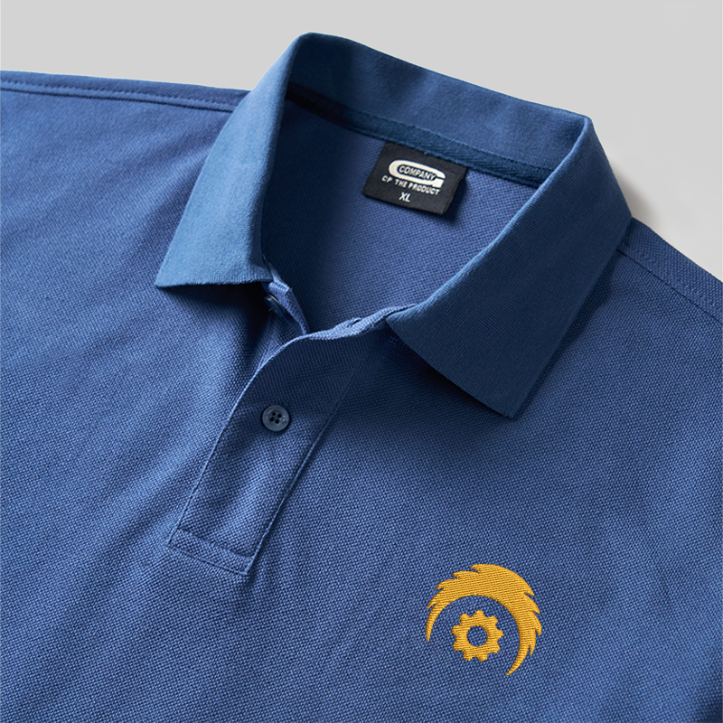 Insignia Seen Geek Embroidered Polo Shirts