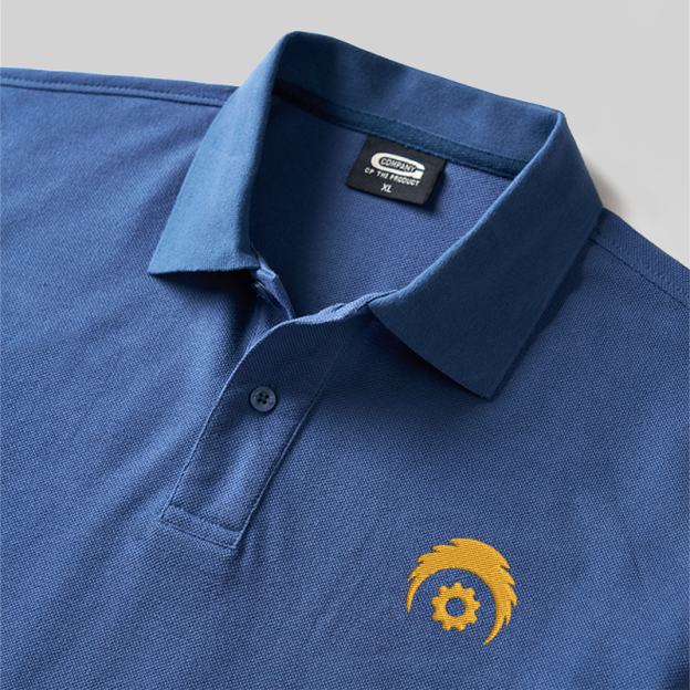 Insignia Seen Geek Embroidered Polo Shirts