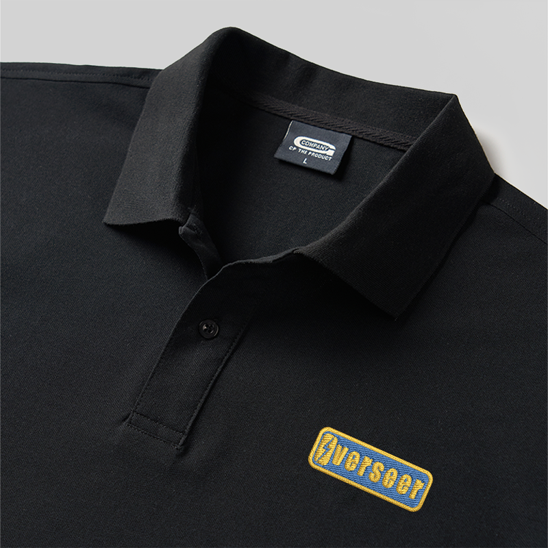Overseer Geek Embroidered Polo Shirts