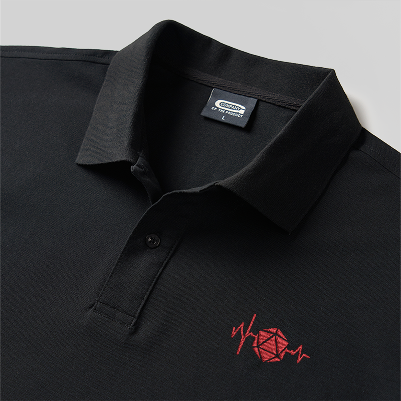 [Copy]Fecking Delicious Geek Embroidered Polo Shirts