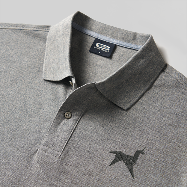 Dream Runner Geek Embroidered Polo Shirts