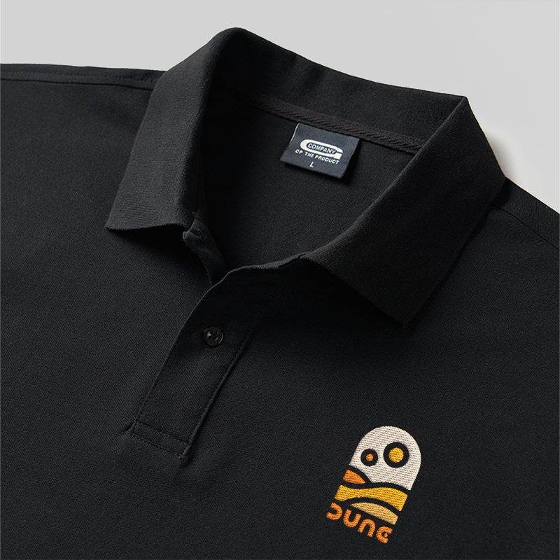 Dune Classic Geek Embroidered Polo Shirts