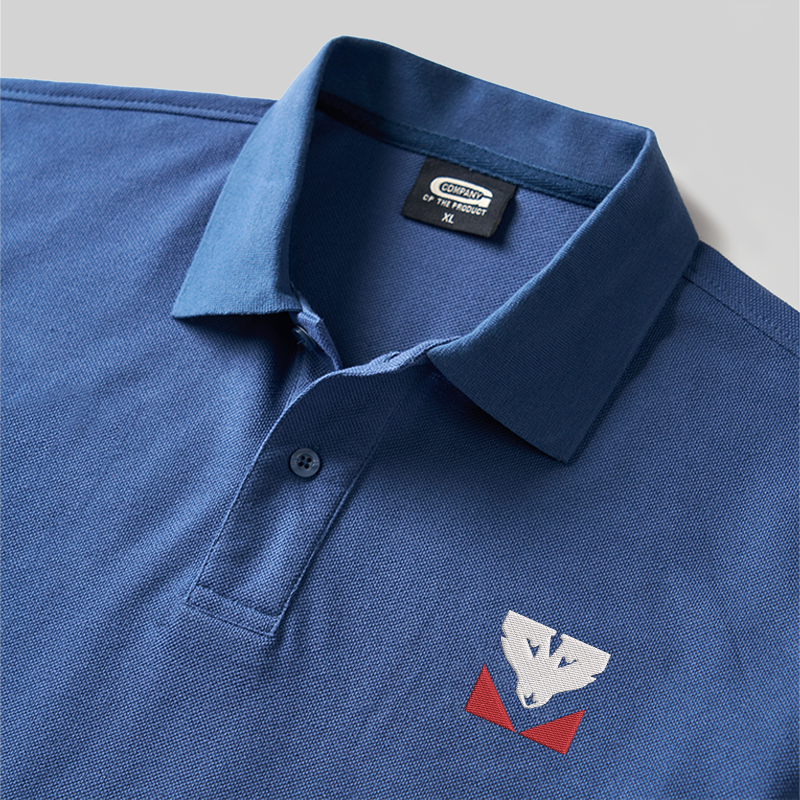 Vist Precision Geek Embroidered Polo Shirts
