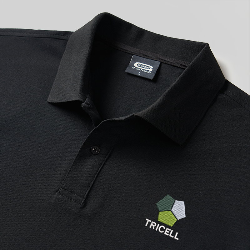 Tricell Geek Embroidered Polo Shirts