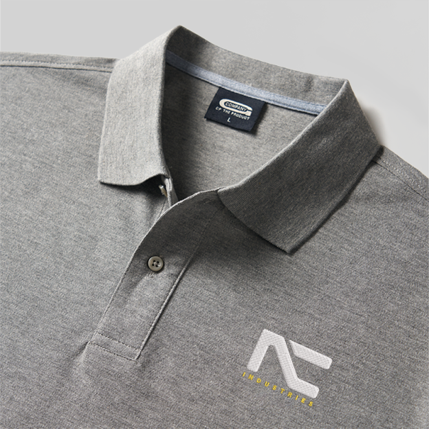 Night City Industries Geek Embroidered Polo Shirts