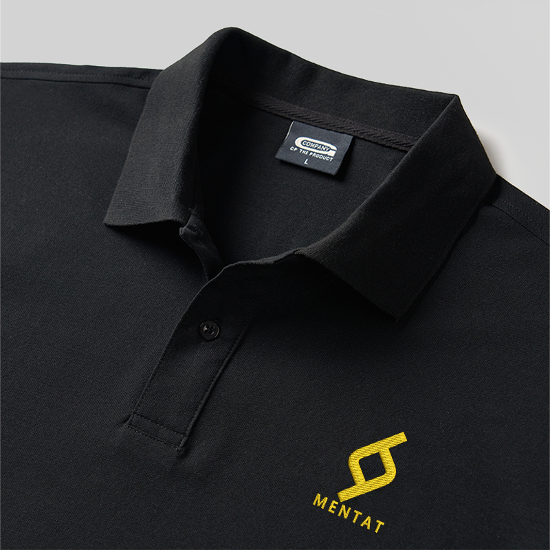Mentat Geek Embroidered Polo Shirts