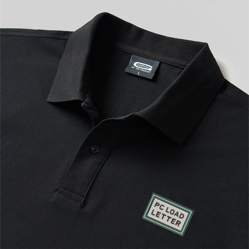 PC LOAD LETTER Geek Embroidered Polo Shirts