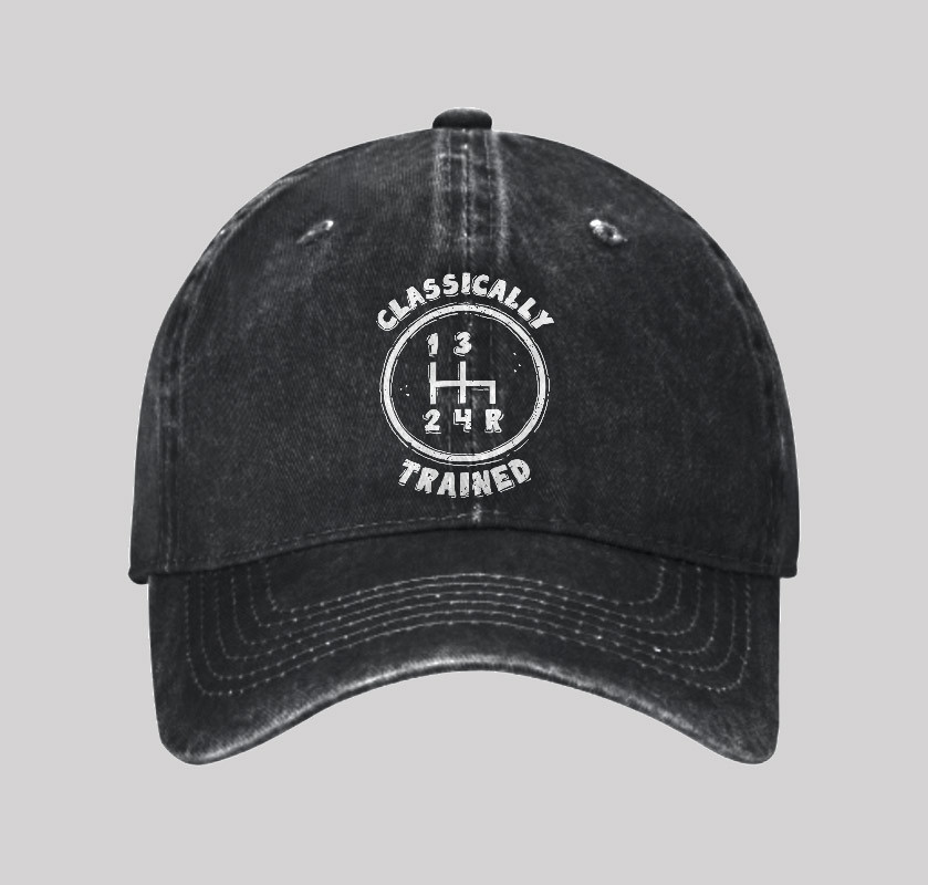 Geeksoutfit Classically Trained Geek Washed Vintage Baseball Cap for Sale