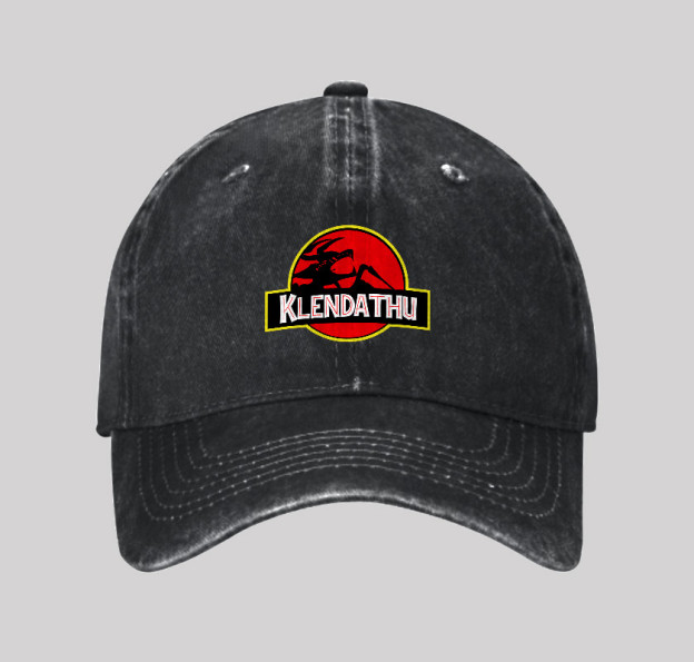 Klendathu Starship Troopers Geek Washed Vintage Baseball Cap