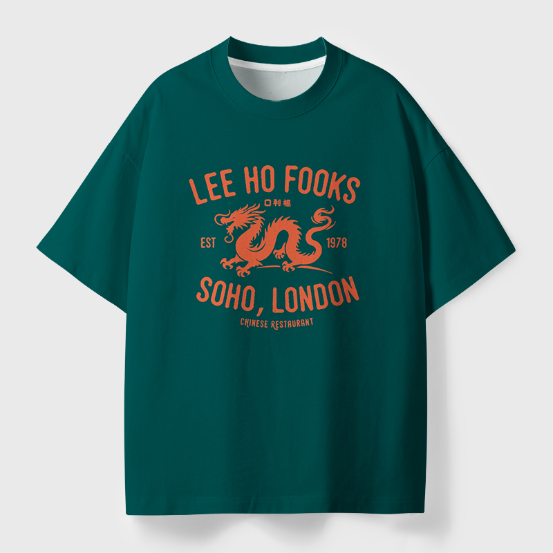 Lee Ho Fooks Geek Eco Oversized Graphic Tees