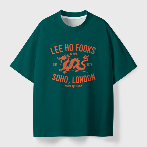 Lee Ho Fooks Geek Eco Oversized Graphic Tees