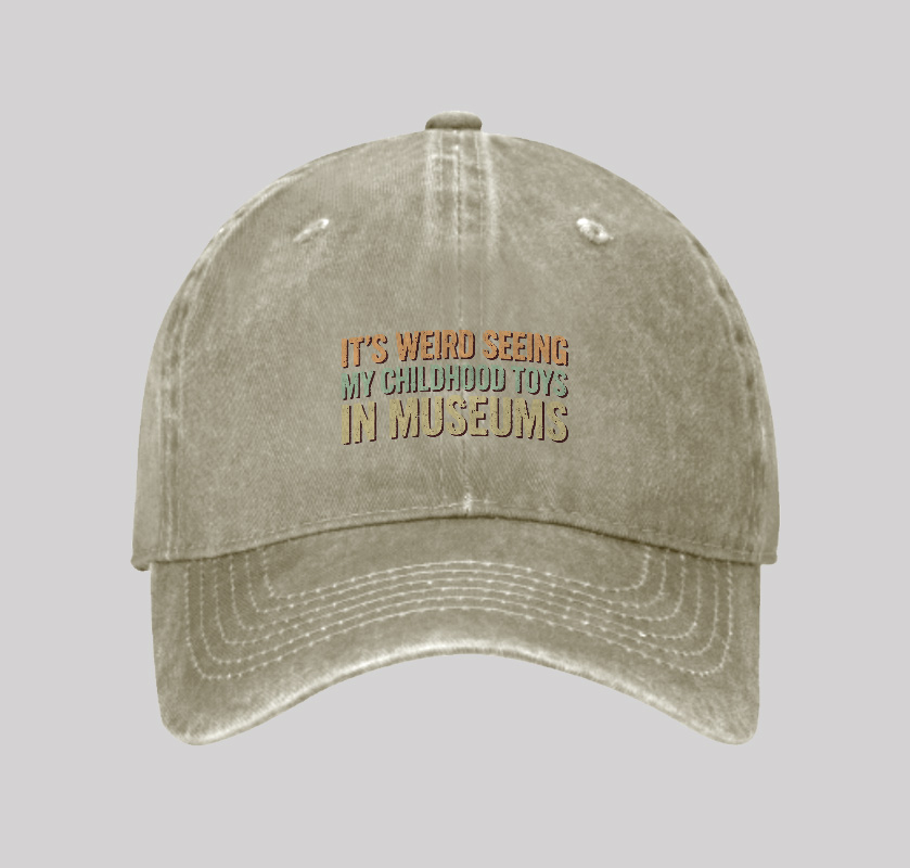Millennial Relic Geek Washed Vintage Baseball Cap