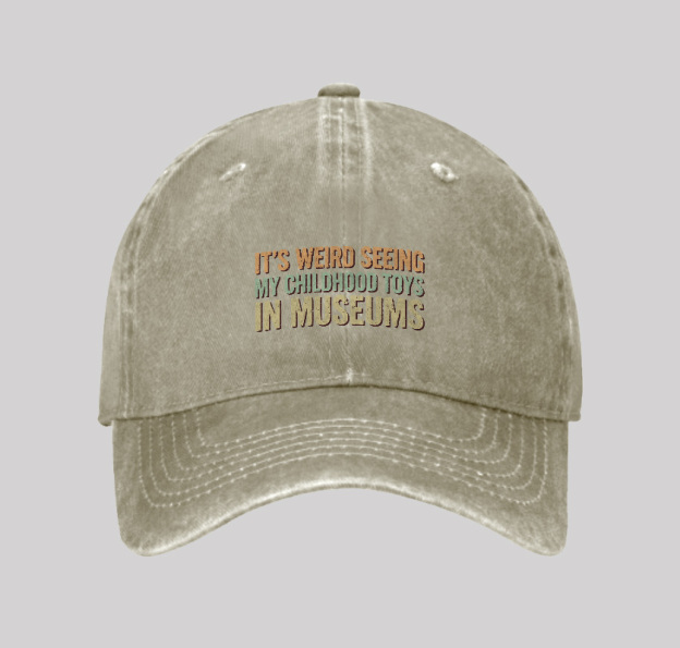 Millennial Relic Geek Washed Vintage Baseball Cap