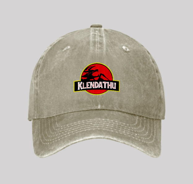 Klendathu Starship Troopers Geek Washed Vintage Baseball Cap