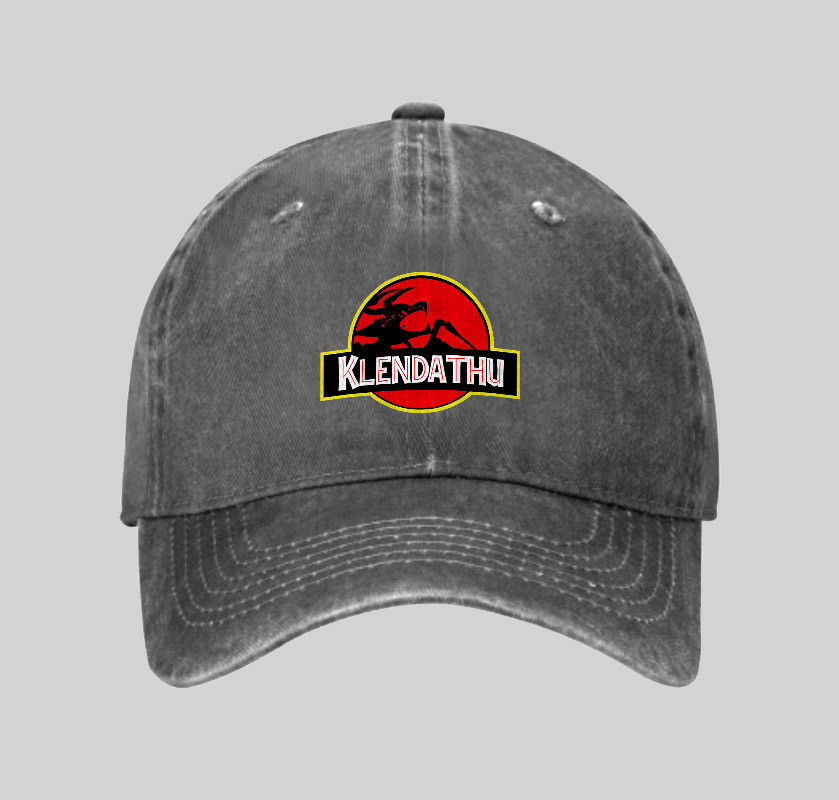 Klendathu Starship Troopers Geek Washed Vintage Baseball Cap