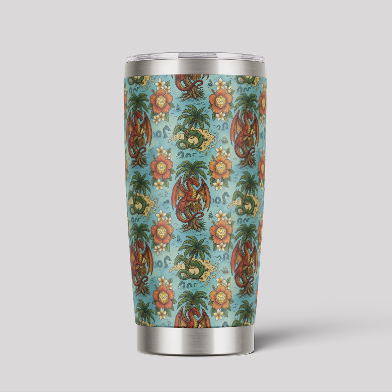 Tropical Dragon's Roar 20oz Tumbler