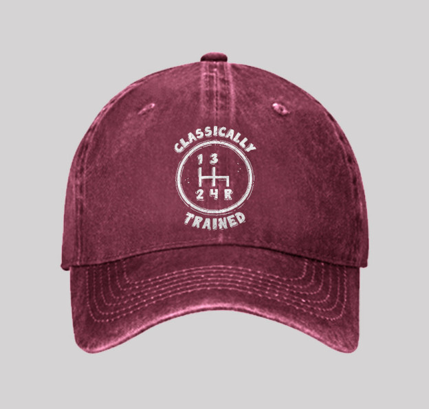 Classically Trained Geek Washed Vintage Baseball Cap
