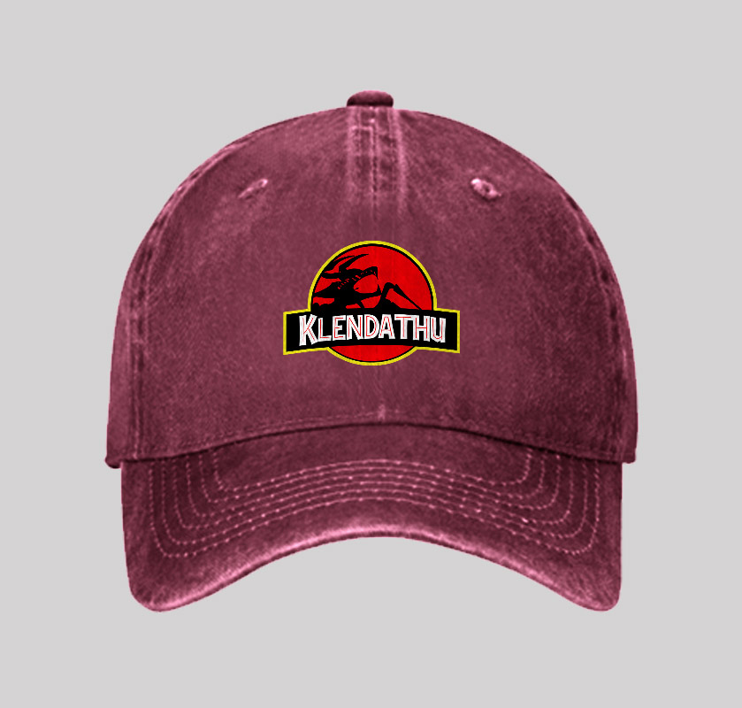 Klendathu Starship Troopers Geek Washed Vintage Baseball Cap