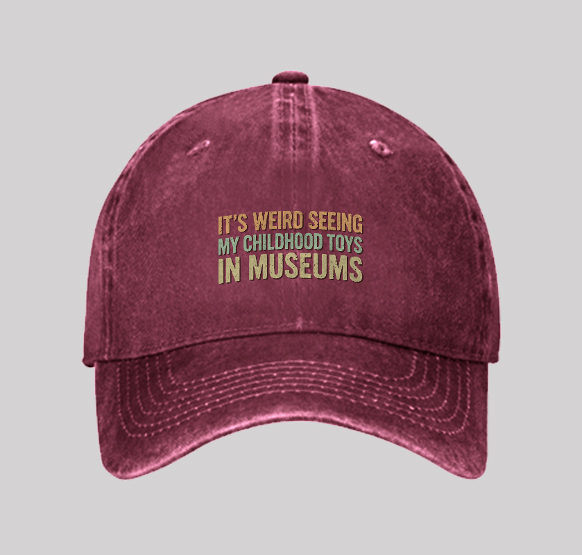 Millennial Relic Geek Washed Vintage Baseball Cap