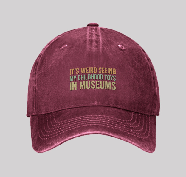 Millennial Relic Geek Washed Vintage Baseball Cap