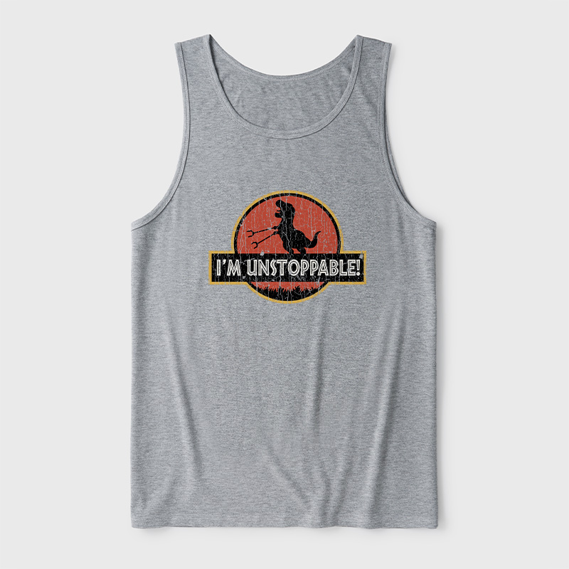 I'm Unstoppable Ultra Soft Heather Tank