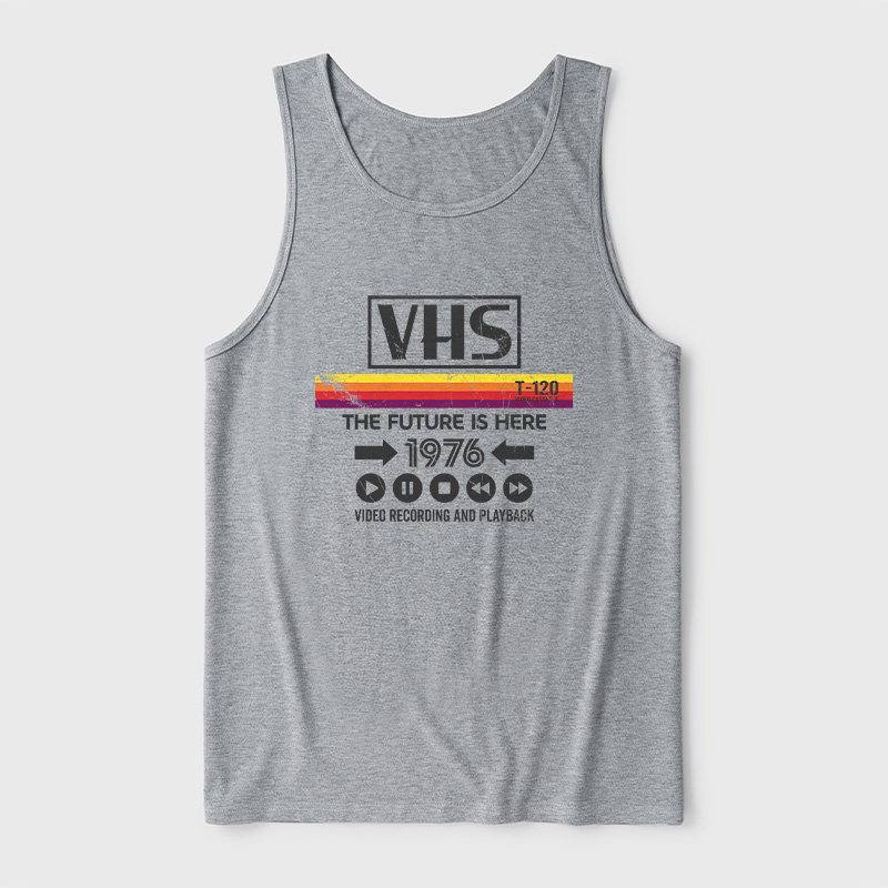 VHS The Future Ultra Soft Heather Tank