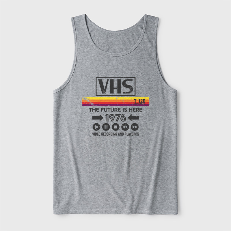 VHS The Future Ultra Soft Heather Tank