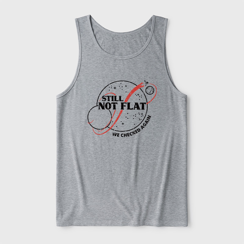 Still Not Flat Ultra Soft Heather Tank