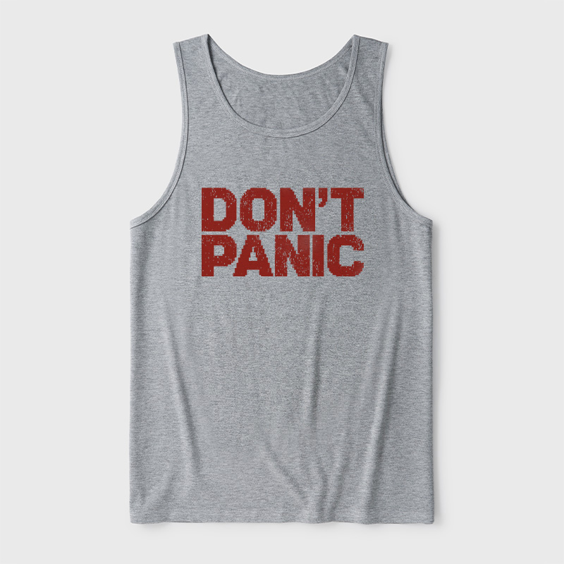 Don't Panic Ultra Soft Heather Tank