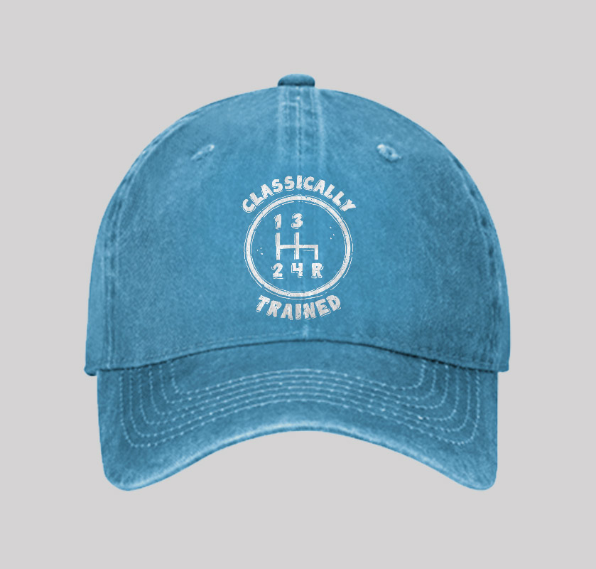 Classically Trained Geek Washed Vintage Baseball Cap
