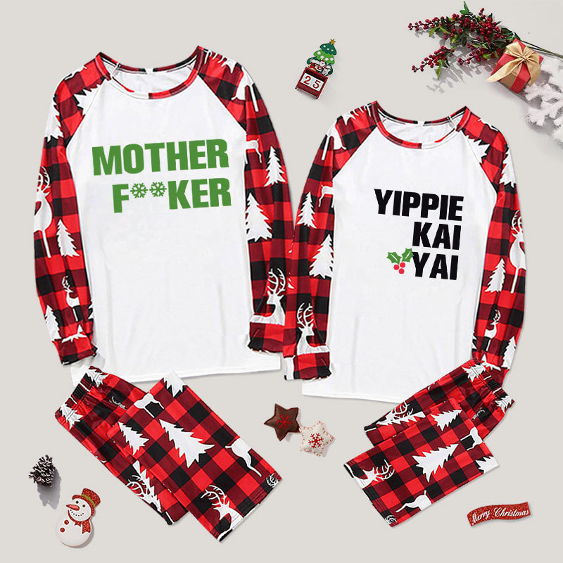 Yippie Kai-Yay Couple Pajama Sets