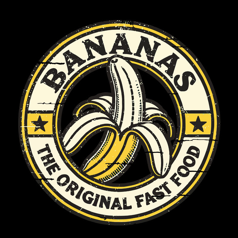 Bananas - The original Fast Food T-Shirt
