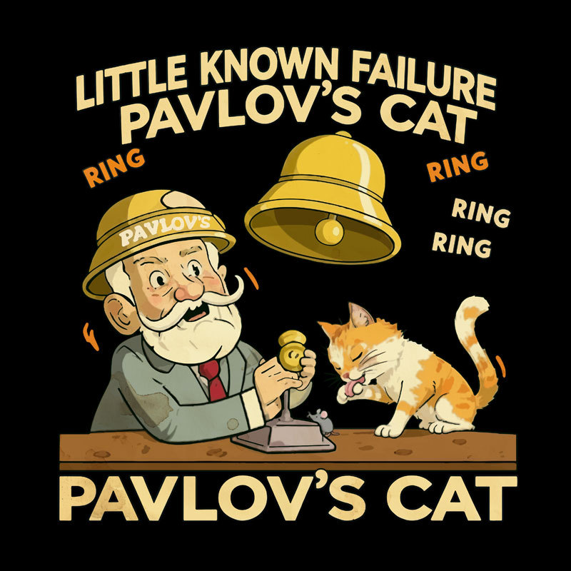 Pavlov's Cat Geek T-Shirt