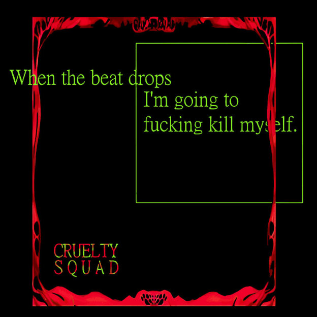 Cruelty Squad Merch Classic Geek T-Shirt