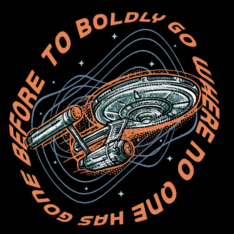 Travel to Space Geek T-Shirt