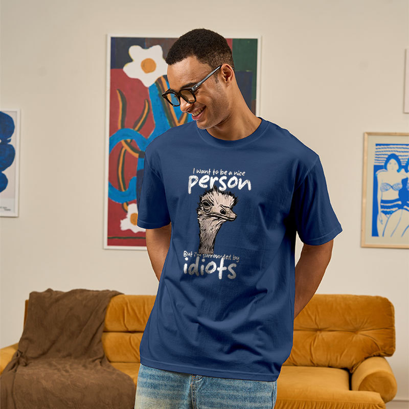 Sourronded by idiots Geek T-Shirt