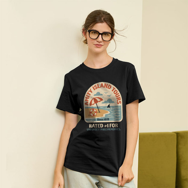 Amity Island Tours Geek T-Shirt
