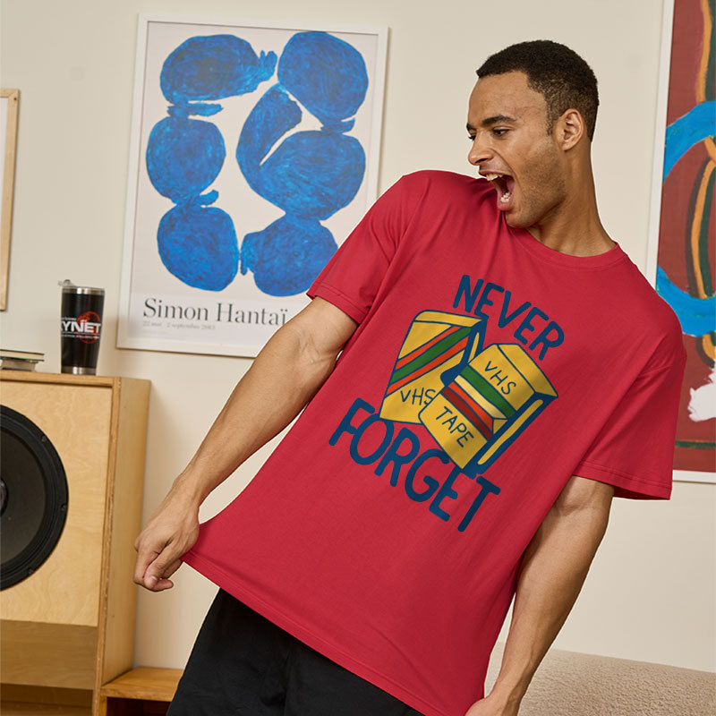 Never forget VHS tapes Geek T-Shirt