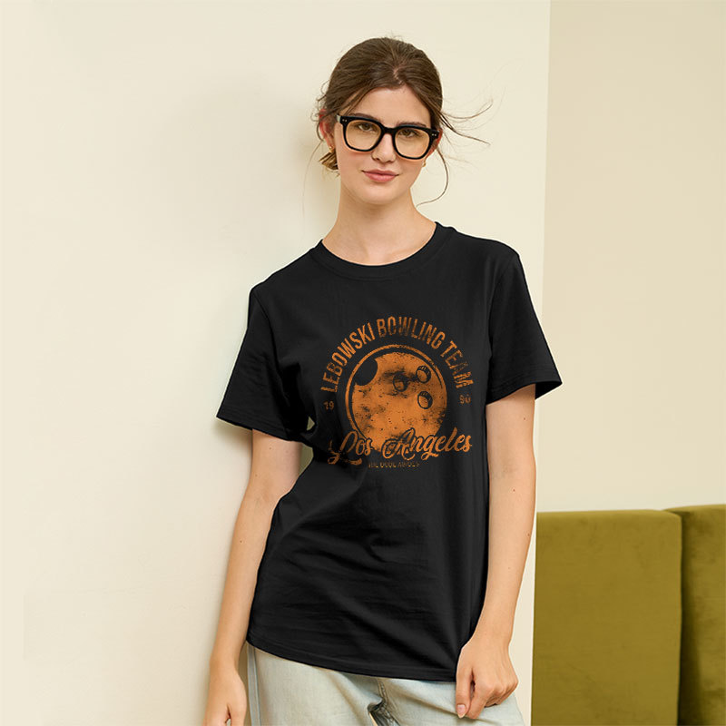 Lebowski Bowling Team Geek T-Shirt