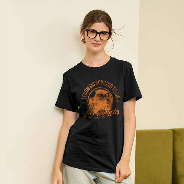 Lebowski Bowling Team Geek T-Shirt