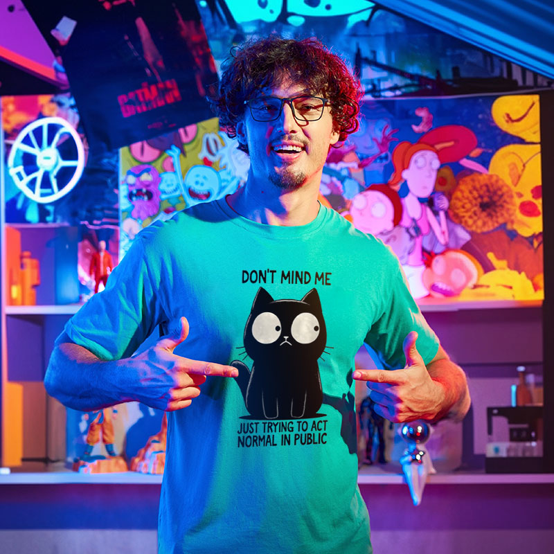 Don't Mind Me Geek T-Shirt