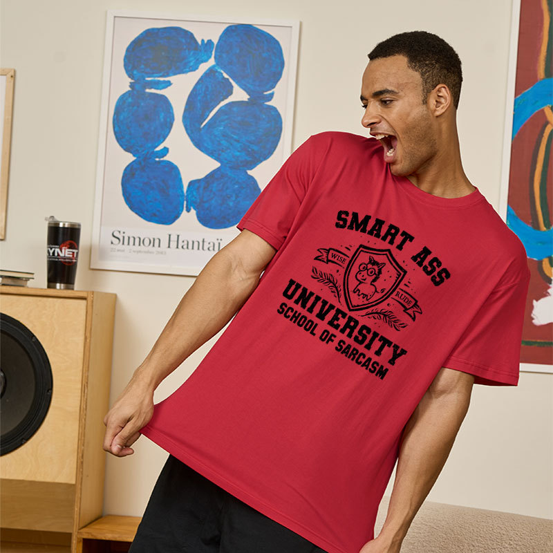 Smart Ass University Geek T-Shirt