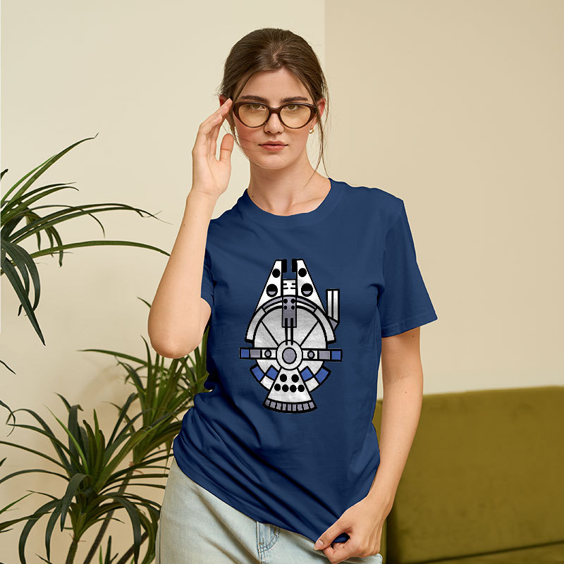 Cosmic Vessel Blueprint Geek T-Shirt