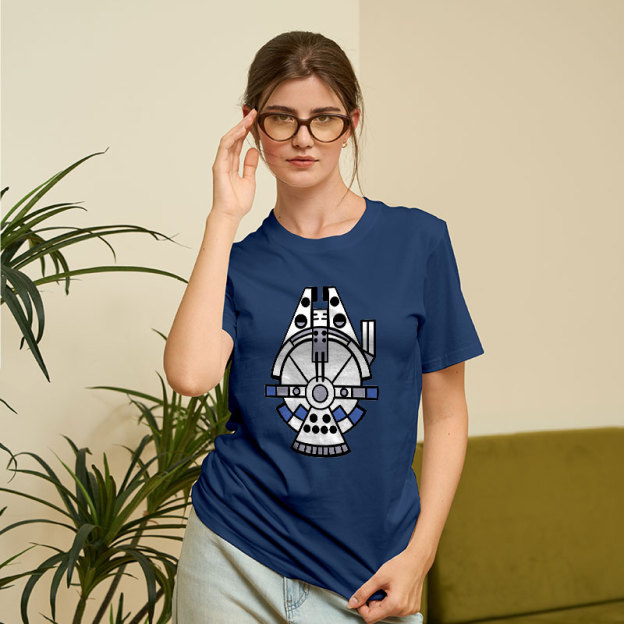Cosmic Vessel Blueprint Geek T-Shirt