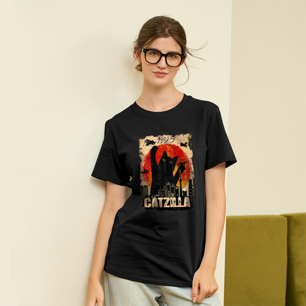 Black Cat Geek T-Shirt
