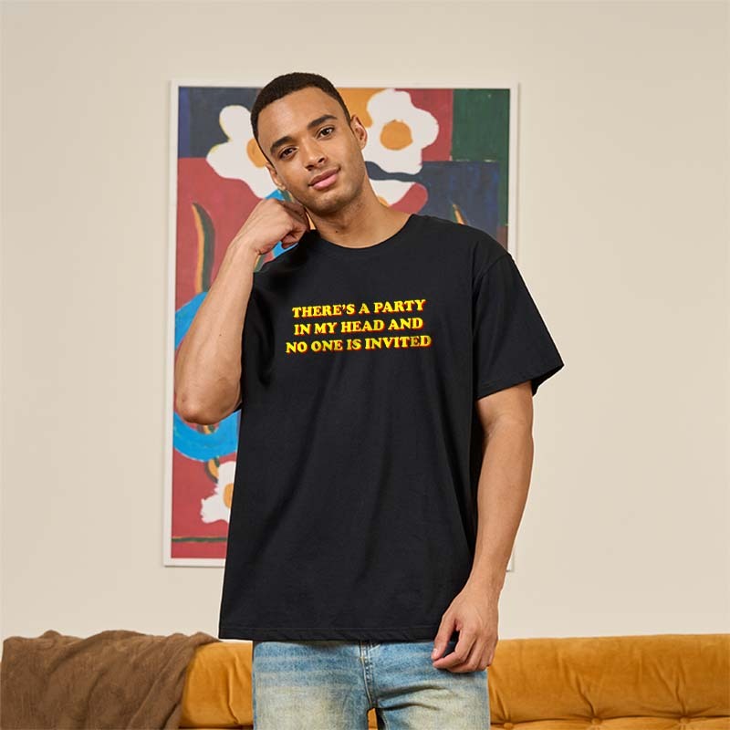 Solitude Is Bliss Geek T-Shirt